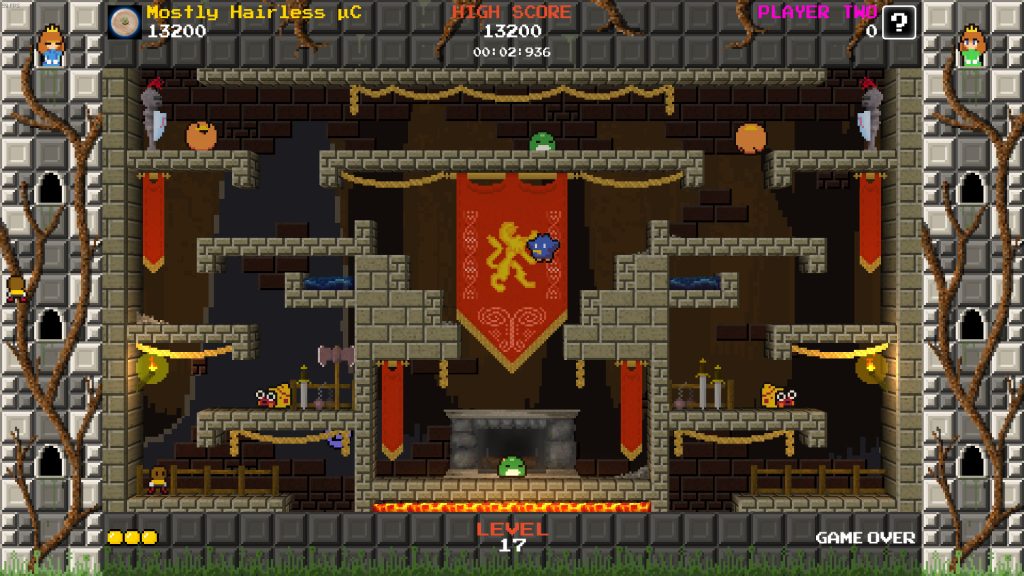 Screenshot of the game Castle Clamber