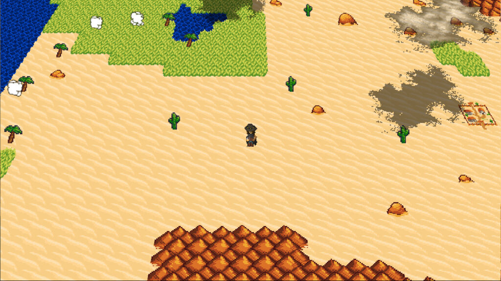 Screenshot of the upcoming game Western Quest