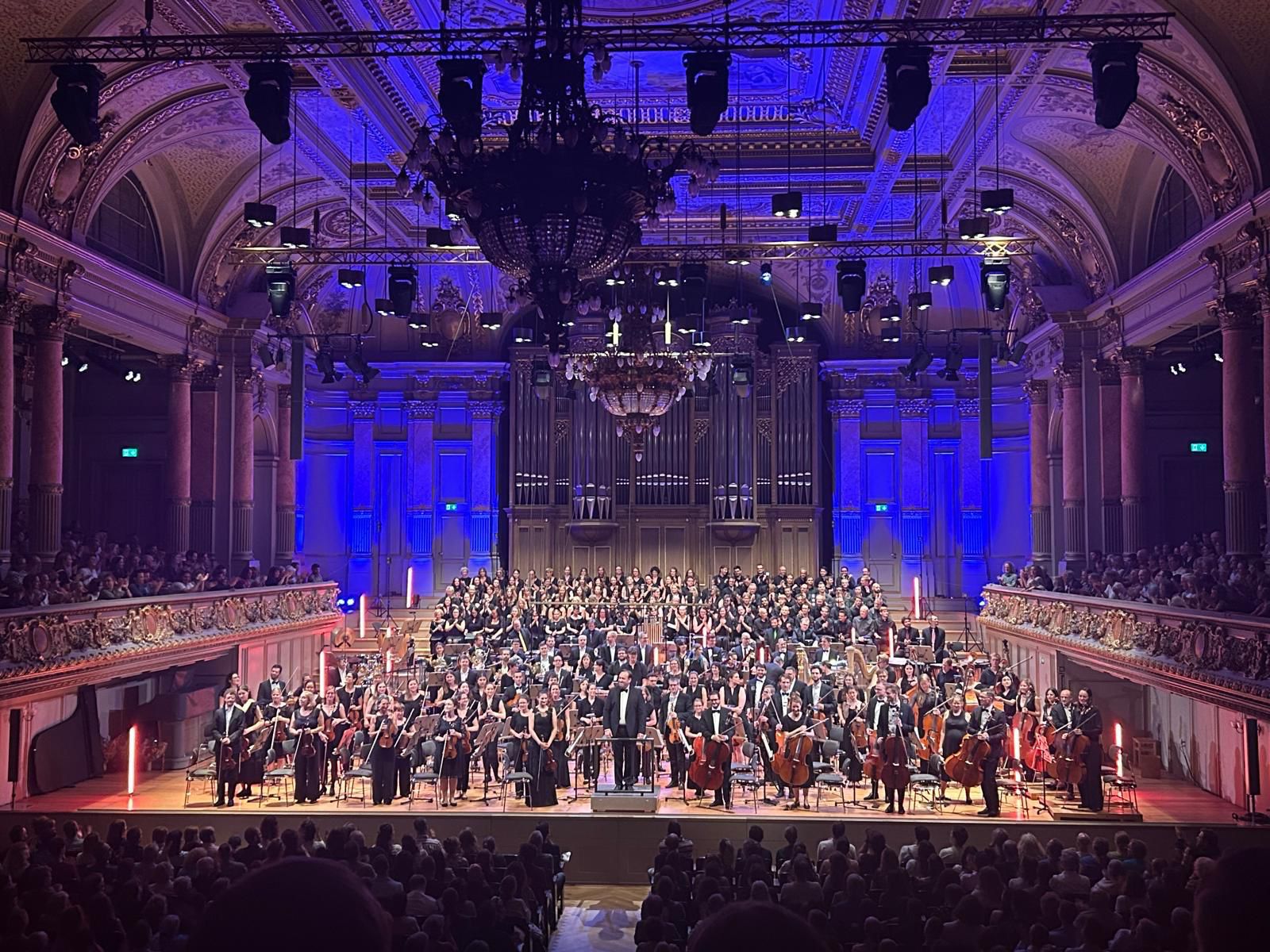 Picture of the Sinfonie Orchestra TiFiCo in the Tonhalle Zürich