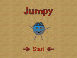 Screenshot of the game jam Jumpy